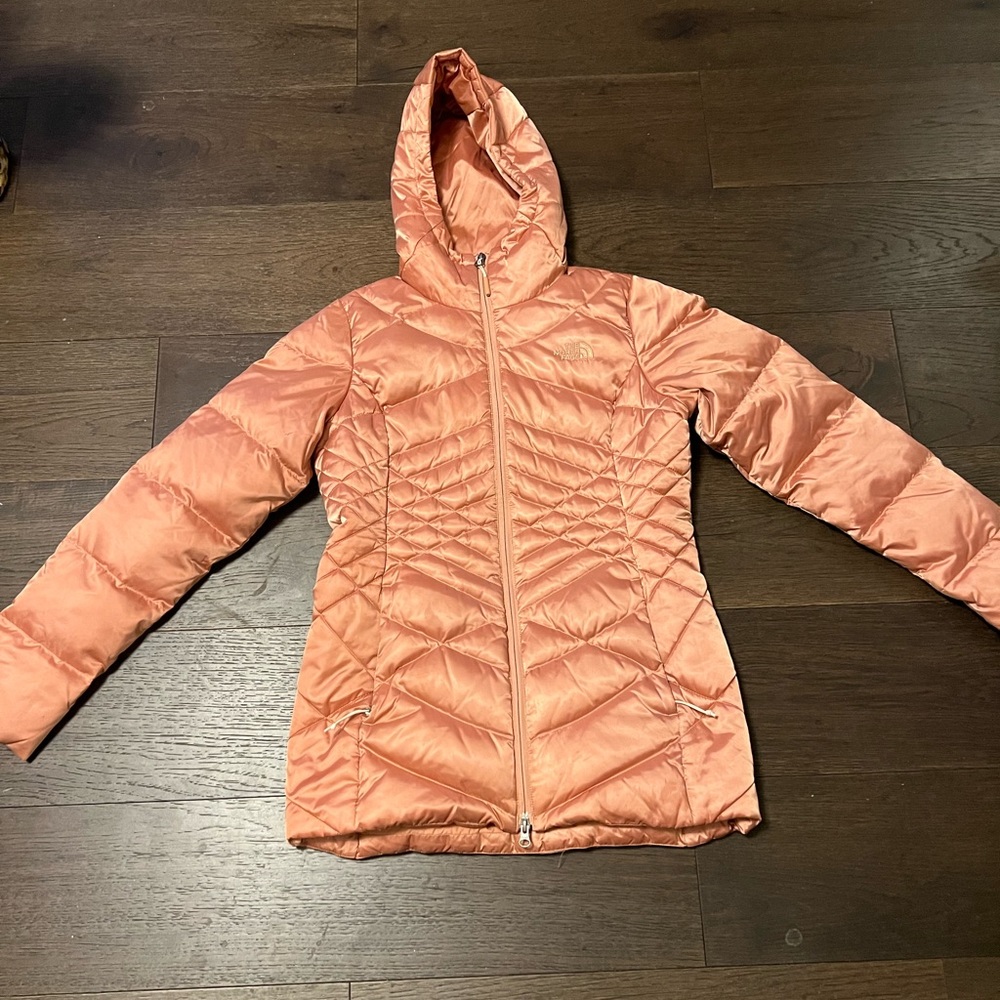 North face Rose Gold coat